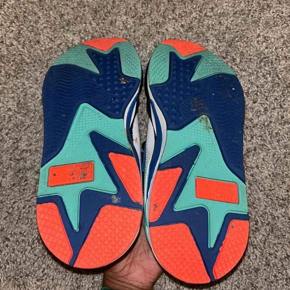 Puma RS-X3 Jr 'Black Multi' Size 4.5 kids